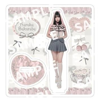 LARME fes 桜庭遥花 アクリルスタンド アクリルキーホルダー セット LARME fes 桜庭遥花 アクリルスタンド アクリルキーホルダー